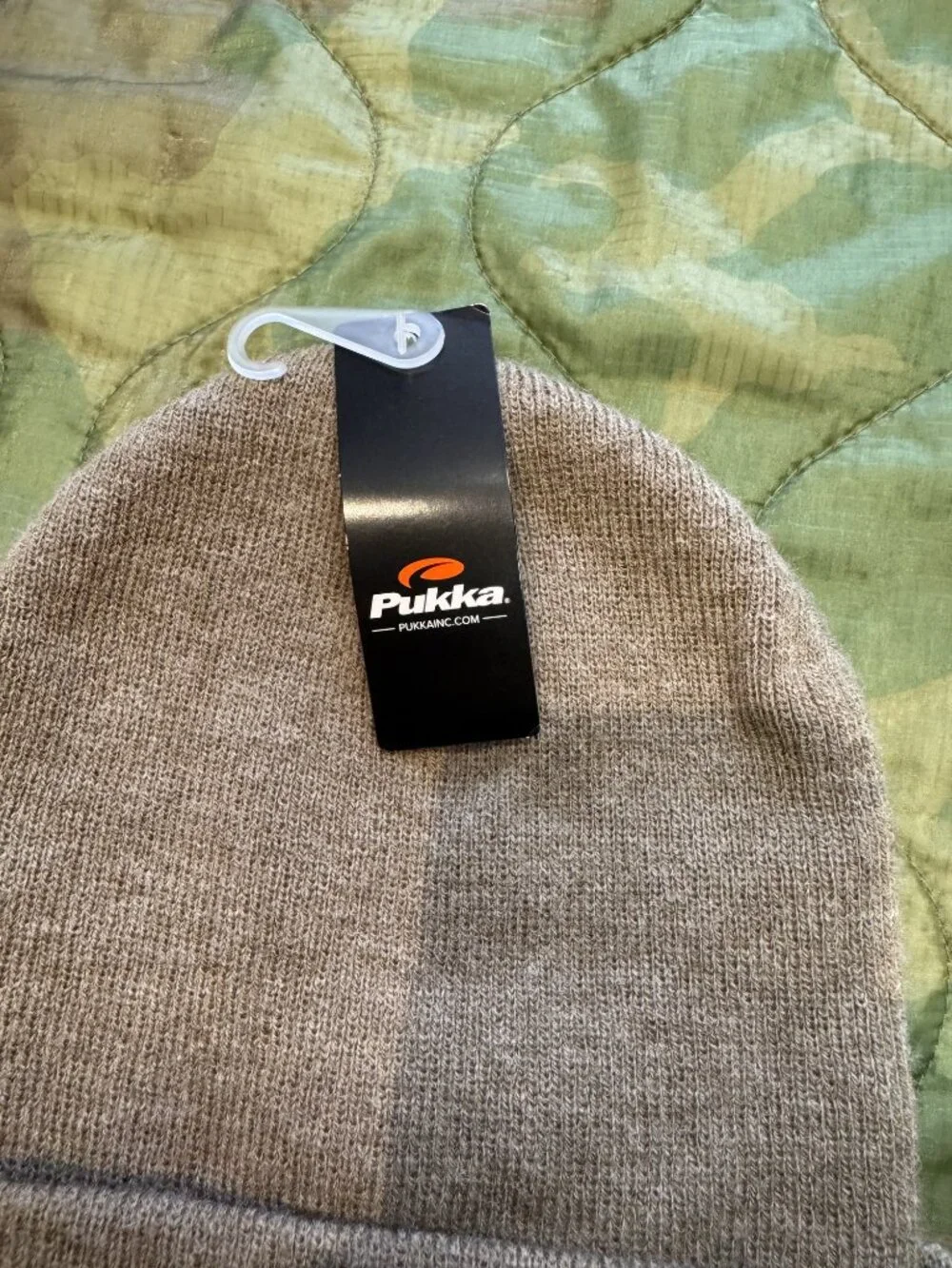 Maine Surfers Union Knit Beanie Tan - NWT